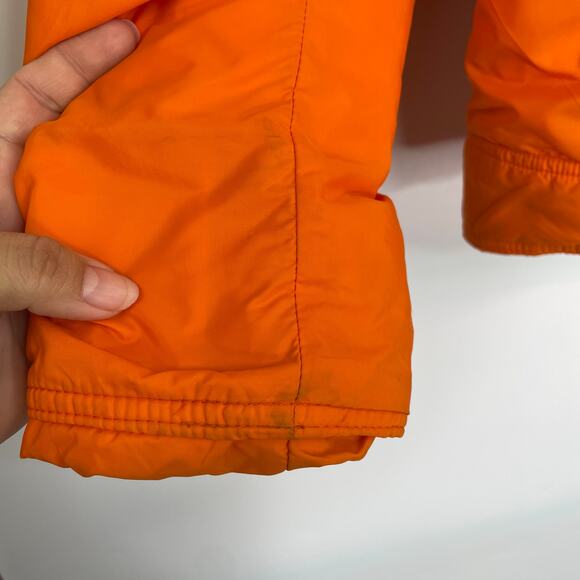 VTG Gerry Bright Orange Down Fill Mountain Work Jacket Men's XL Made in USA - Picture 4 of 13